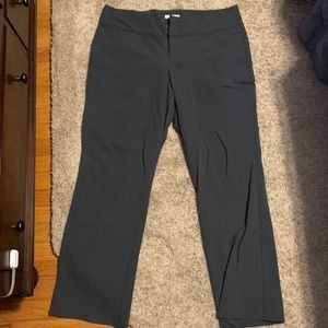 Dark grey dress pants